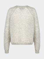 Джемпер из мохера и шерсти