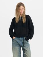 Джемпер из мохера и шерсти