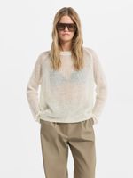 Джемпер из мохера и шерсти