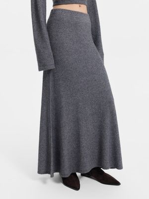 Трикотажная юбка из шерсти