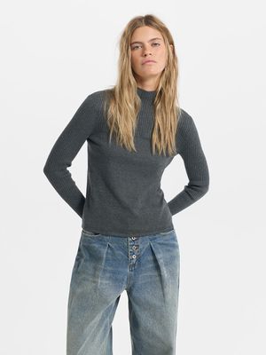 

Водолазка из хлопка с кашемиром