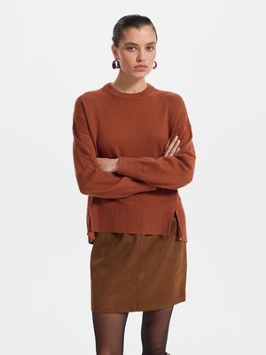 

Джемпер с разрезами