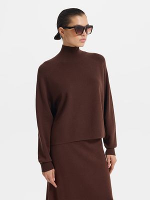 

Свитер из тенселя с шерстью