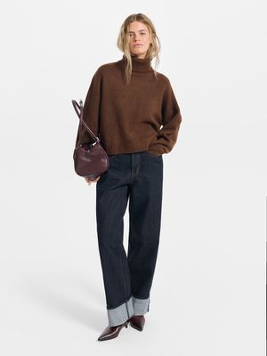 

Джинсы Relaxed fit с отворотами