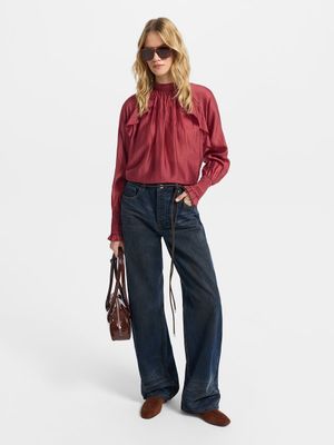 

Джинсы Straight fit со средней посадкой