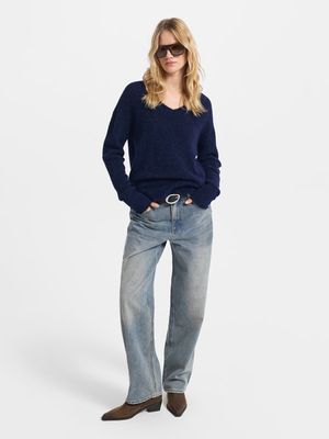 

Джинсы Relaxed fit со средней посадкой