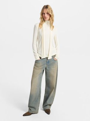 

Джинсы Baggy fit с низкой посадкой