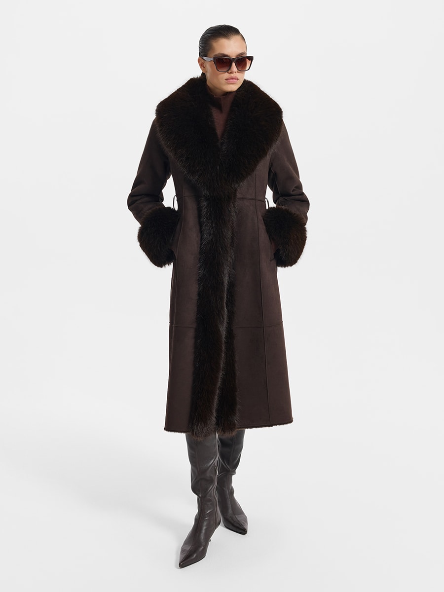 Дубленка из экозамши