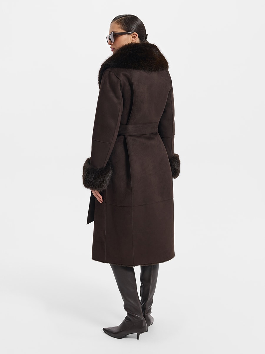 Дубленка из экозамши