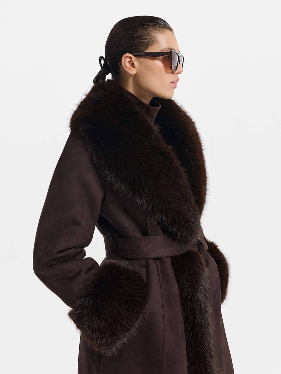 Дубленка из экозамши