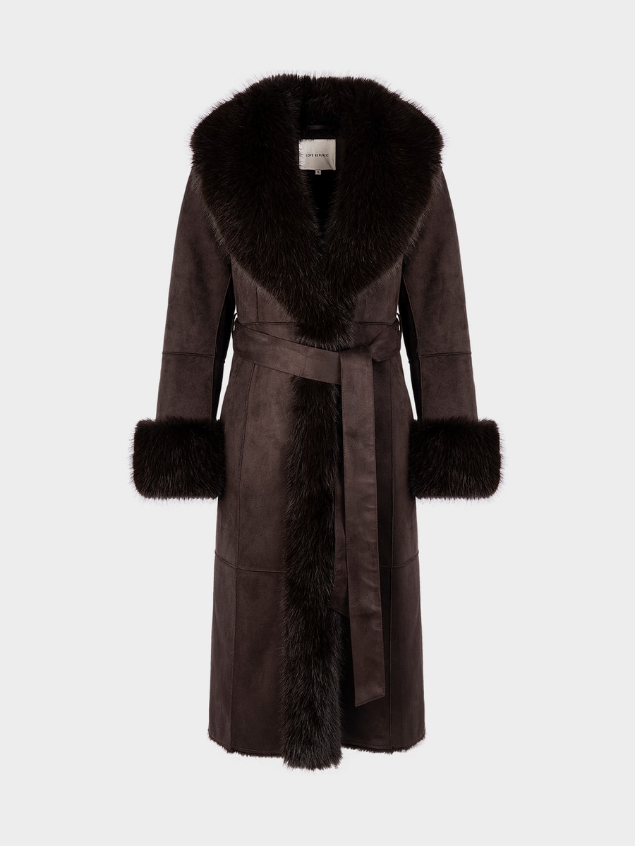 Дубленка из экозамши