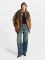 Дубленка из экокожи