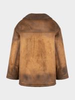 Дубленка из экокожи