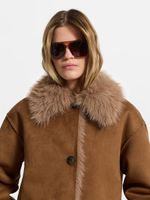 Дубленка из экозамши