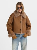 Дубленка из экозамши