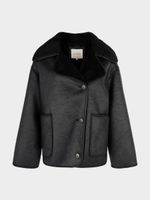 Дубленка из экокожи