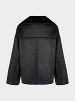 Дубленка из экокожи