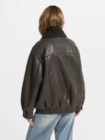 Дубленка из экокожи