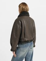 Дубленка из экокожи