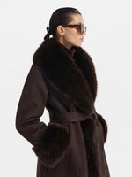 Дубленка из экозамши