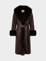 Дубленка из экозамши