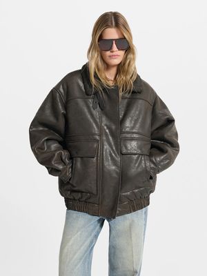 

Дубленка из экокожи