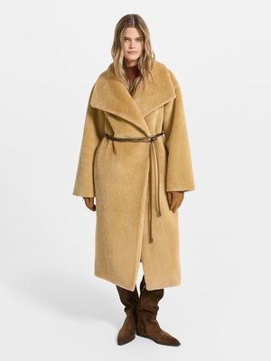 

Шуба из экомеха