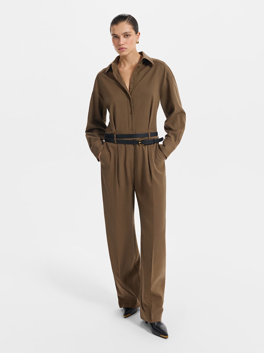 Комбинезон с шерстью