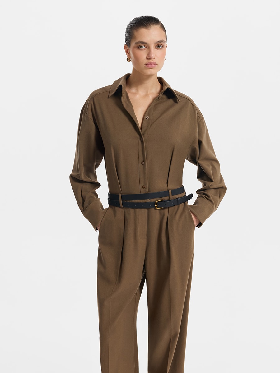 Комбинезон с шерстью