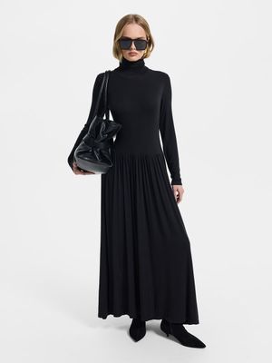 

Трикотажное платье из джерси с шерстью