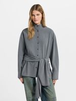 Рубашка с шарфом