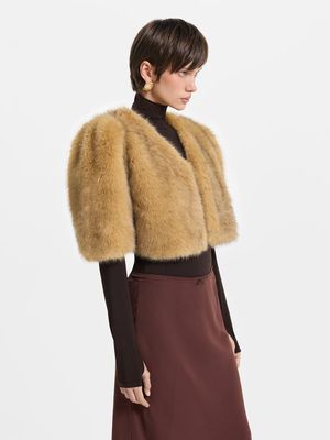 

Болеро из экомеха