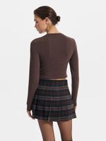 Лонгслив корсетного кроя