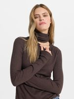 Водолазка со съемным воротником