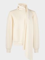 Свитшот с шарфом