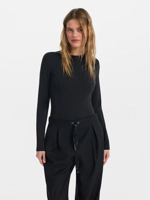 

Боди с длинными рукавами