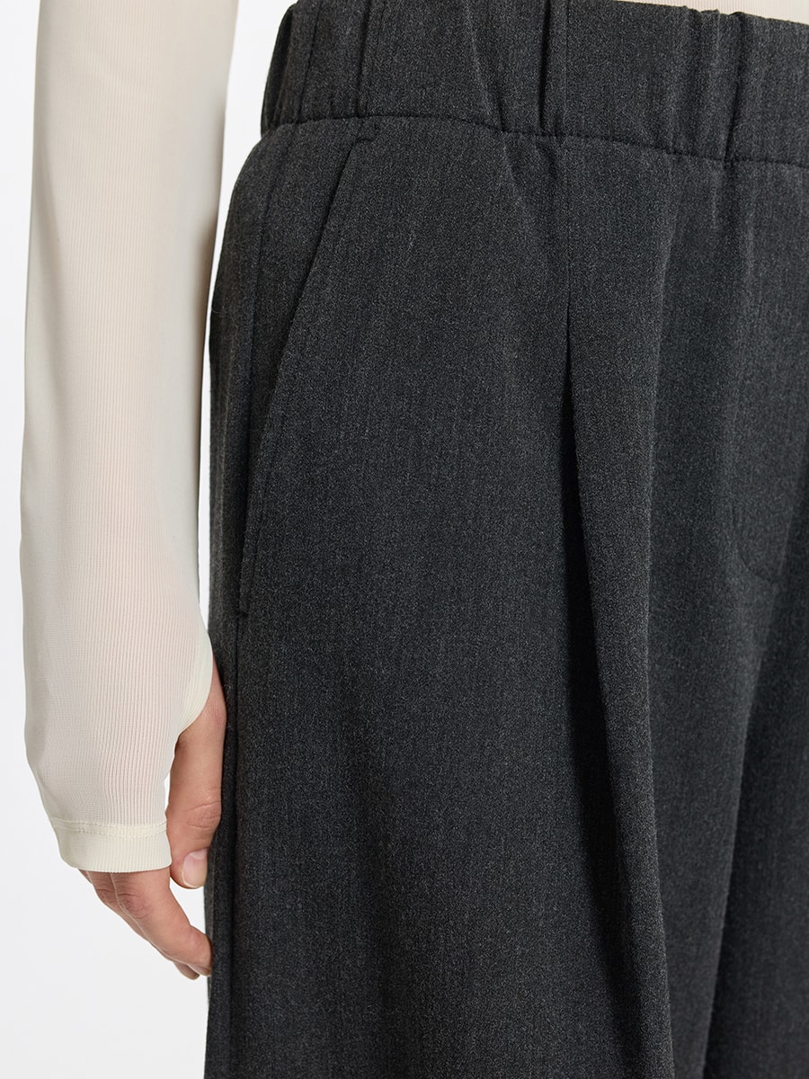 Брюки-палаццо с вискозой