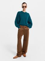 Брюки из экозамши