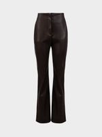 Брюки из экокожи