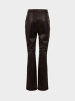 Брюки из экокожи