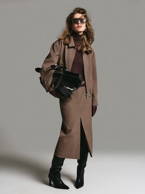 

Юбка-карандаш с разрезом