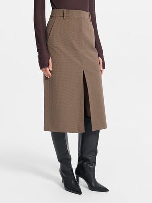 

Юбка-карандаш с разрезом