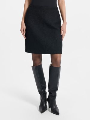 

Твидовая юбка мини с шерстью