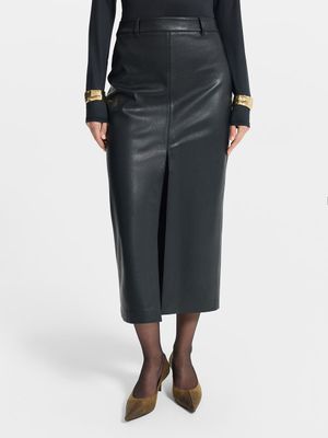 

Юбка-карандаш из экокожи