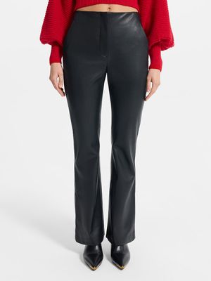 

Брюки из экокожи