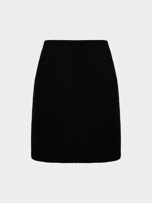 Твидовая юбка с шерстью