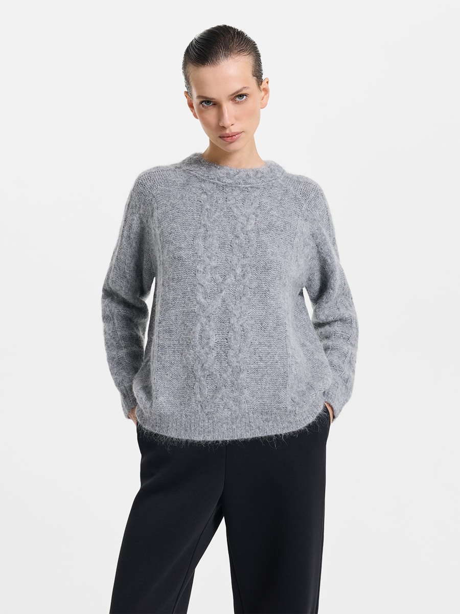 Джемпер с шерстью альпака