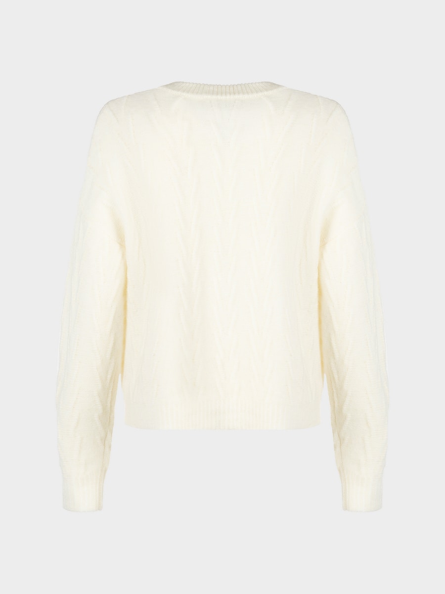 Джемпер с шерстью