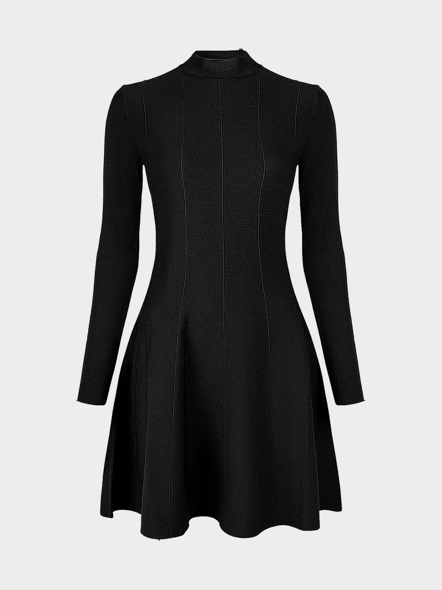 Трикотажное платье мини