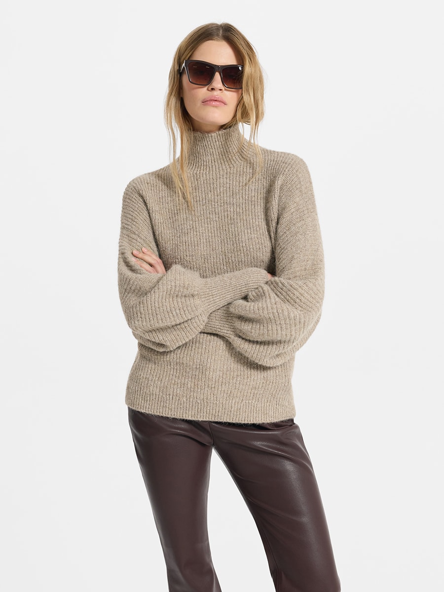 Свитер с шерстью альпака